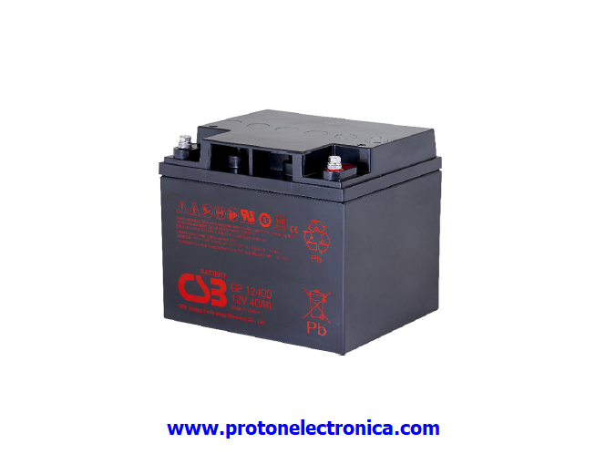 BATERIA CSB GP12400 12V 40Ah