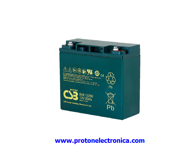 BATERIA CSB EVX12200 12V/20Ah USO CICLICO