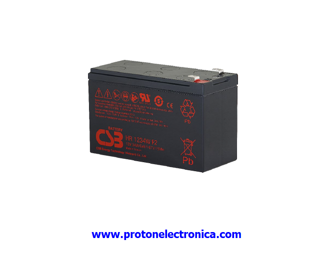 BATERIA CSB HR1234W 12V ALTA DESCARGA