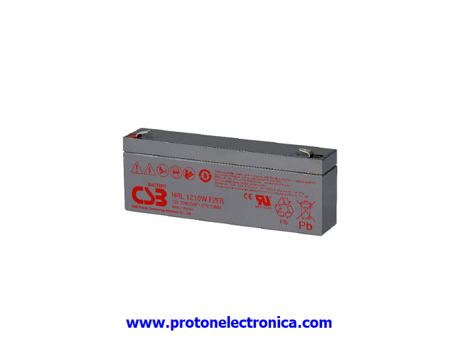 BATERIA CSB HRL1210W 12V ALTA DESCARGA LARGA VIDA