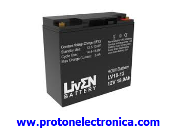BATERIA LIVEN LV18-12 12V 18Ah