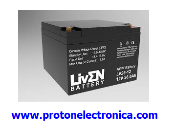 BATERIA LIVEN LV26-12 12V 26Ah