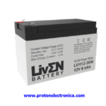 BATERIA LIVEN LVH12-36W 12V 9Ah ALTA DESCARGA LARGA VIDA
