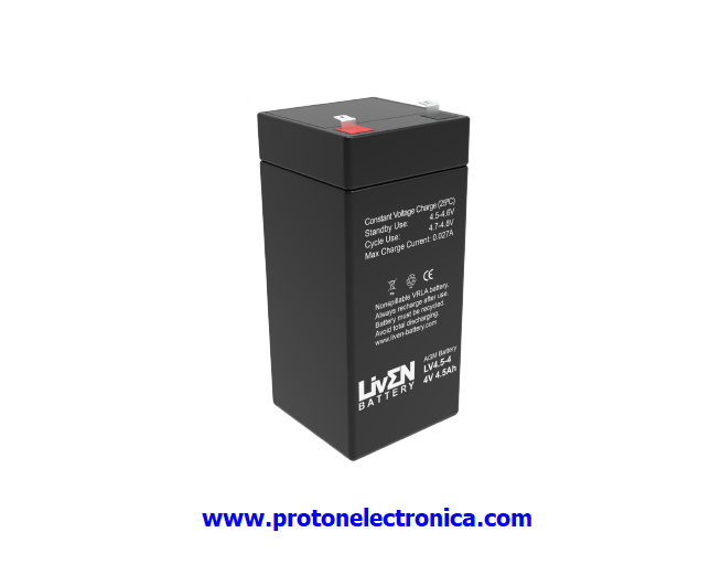 BATERIA LIVEN LV4.5-4 4V 4.5Ah