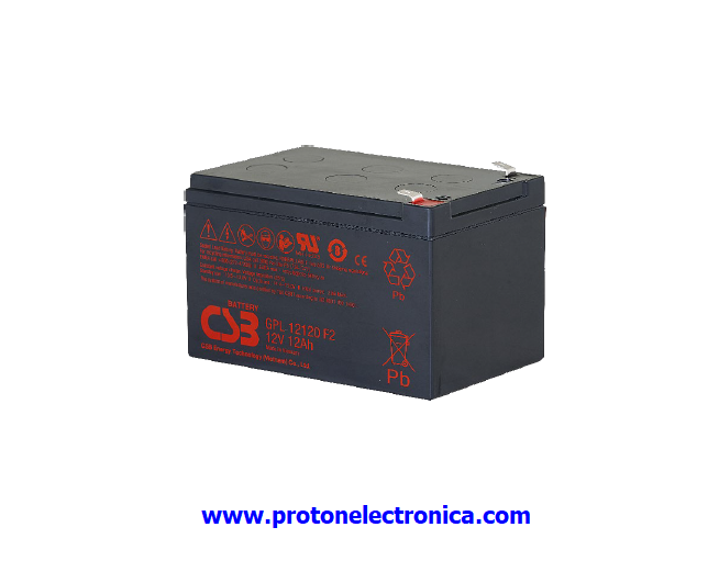 BATERIA CSB GPL12120 12V 12Ah