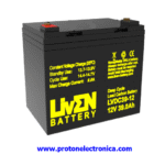 BATERIA LIVEN LVDC39-12 12V 39Ah CG CARBON GEL CICLICA