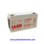 BATERIA LIVEN LVHR12-1500W 12V 74Ah ALTA DESCARGA LARGA VIDA 10-12 Años 1842W/10' - 876W/30' - 532,8W/60' 350x166xH179mm;22,4Kg TM6 UL94-HB