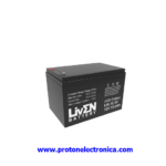 BATERIA LIVEN LVL12-12 12V 12Ah LV LARGA VIDA 10-12 AÑOS 20º 318W/10' - 244,2W/15' - 88,8W/60' (9,9V) 151x98xh95H101mm; 3,8Kg TF2 6,35 UL94-HB